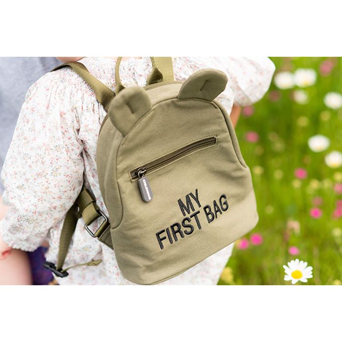 Детский рюкзак Childhome My first bag khaki, арт. CWKIDBKA