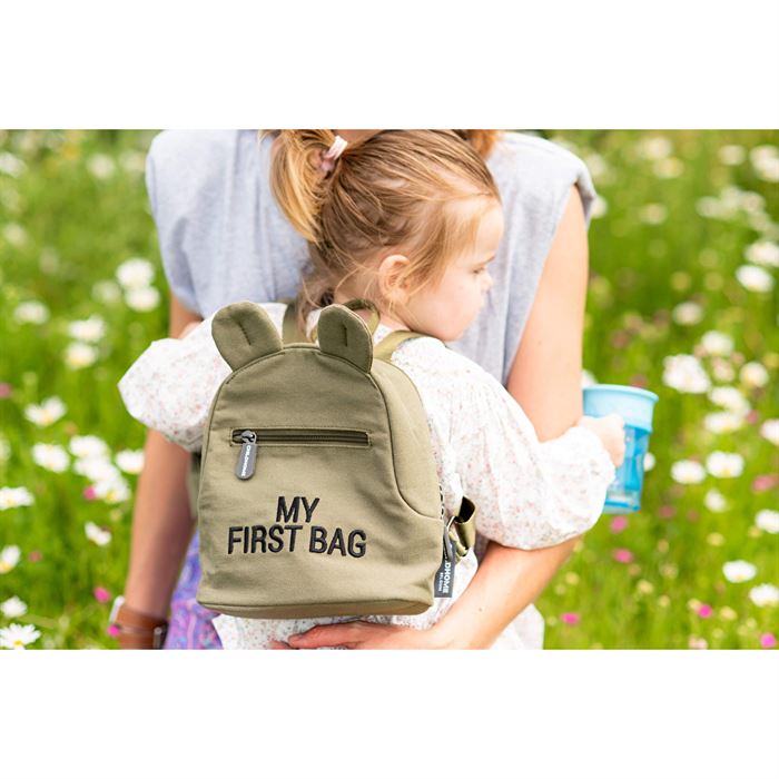 Детский рюкзак Childhome My first bag khaki, арт. CWKIDBKA