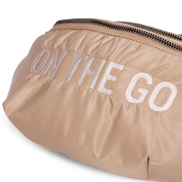 Сумка через плече Childhome Banana bag puffered beige, арт. CWBANAPBE