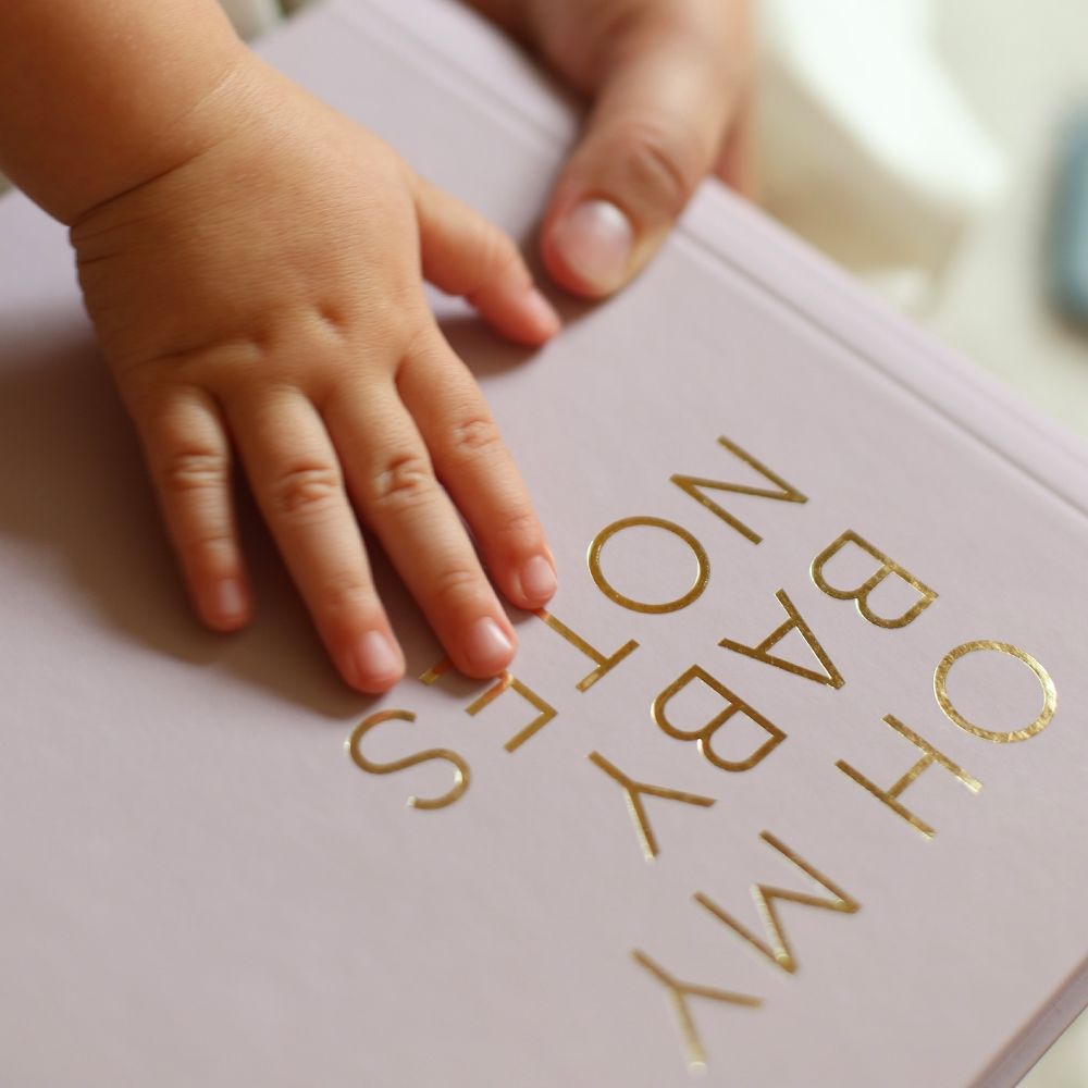 Oh My Baby Book для дівчинки бежевий (укр) New Design