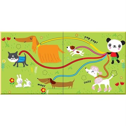 Книга Baby’s Very First Fingertrall Play Book: Cats and Dogs