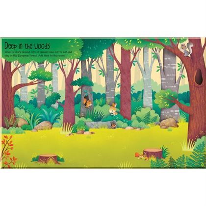 Книга First Sticker Book: Nature