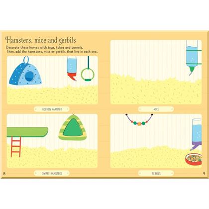 Книга Little First Stickers: Pets