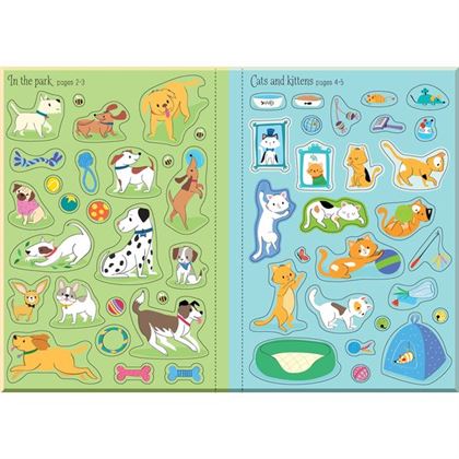 Книга Little First Stickers: Pets