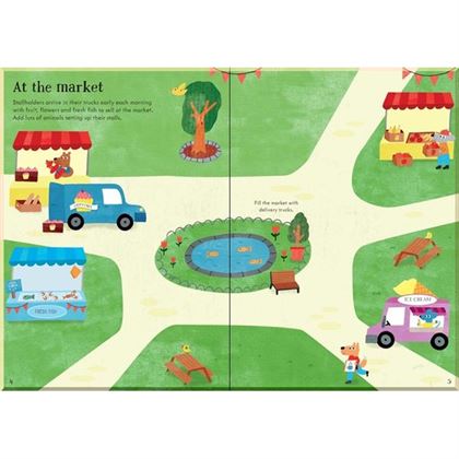 Книга Little First Stickers: Tractors and Trucks