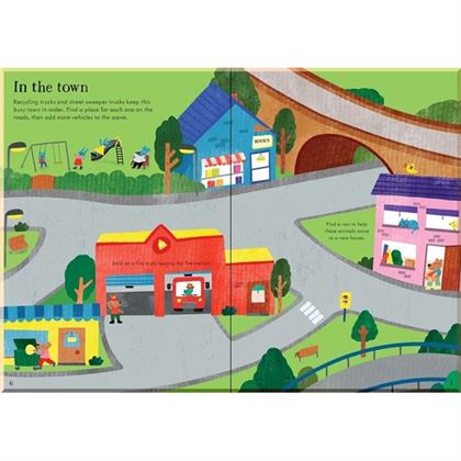 Книга Little First Stickers: Tractors and Trucks