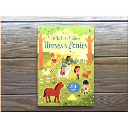 Книга Little First Stickers: Horses and Ponies
