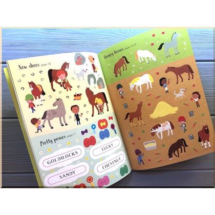 Книга Little First Stickers: Horses and Ponies