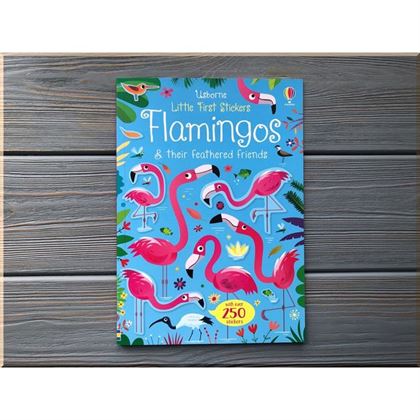 Книга Little First Stickers: Flamingos