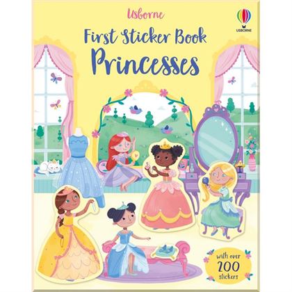 Книга First Sticker Book: Princesses