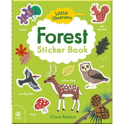 Книга Little Observers: Forest Sticker Book
