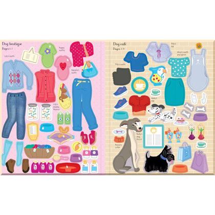 Книга Sticker Dolly Dressing: Dogs and Puppies
