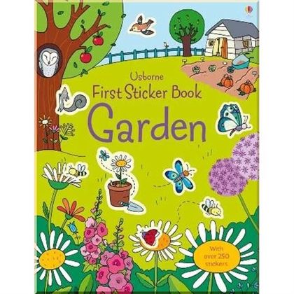 Книга First Sticker Book: Garden