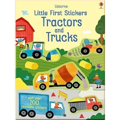Книга Little First Stickers: Tractors and Trucks