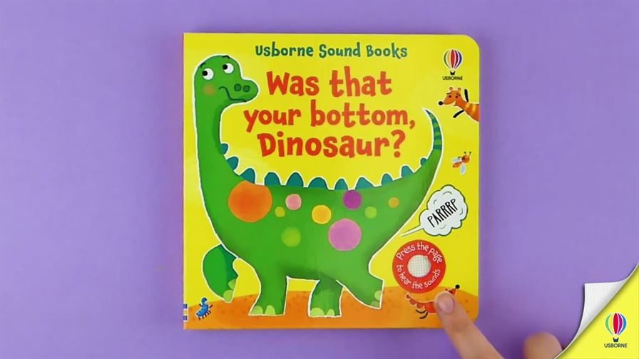 Книга Was That Your Bottom, Dinosaur?