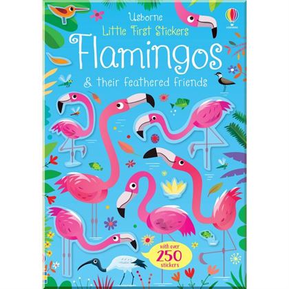 Книга Little First Stickers: Flamingos
