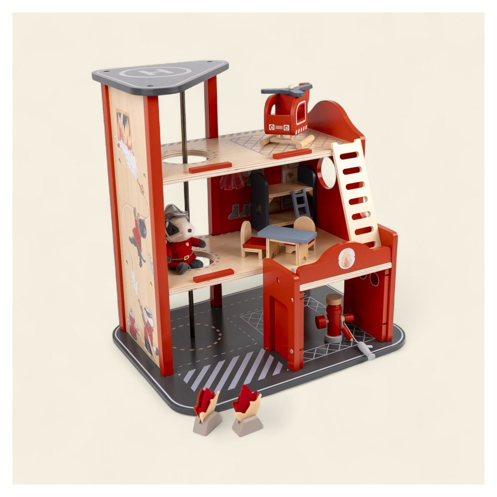 Egmont Toys Пожежна станція з іграшками