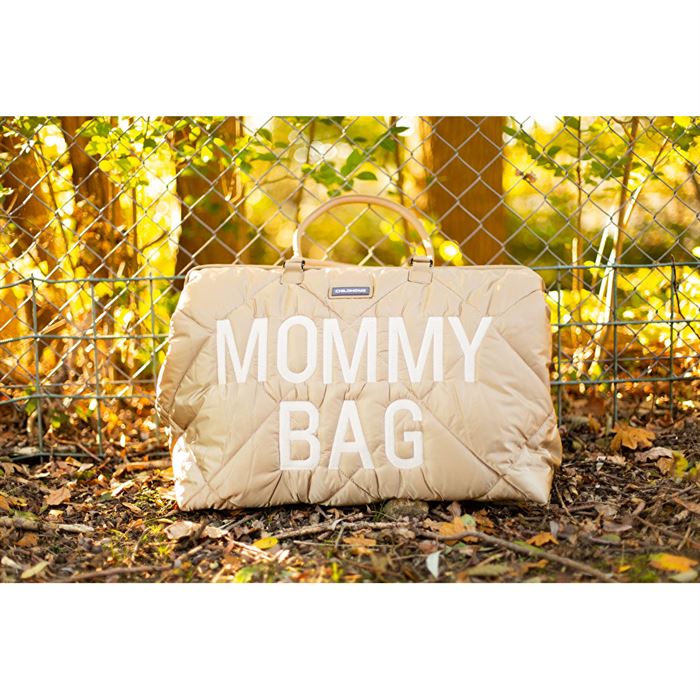Сумка Childhome Mommy bag - puffered beige