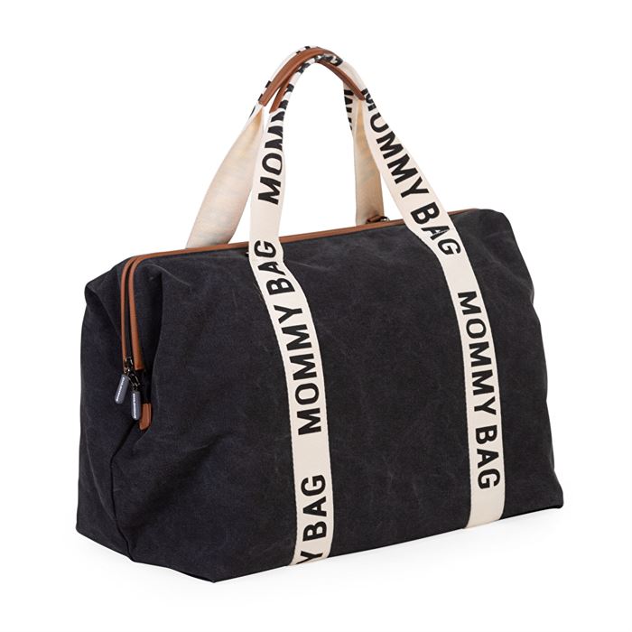Сумка Childhome Mommy bag Signature- canvas black