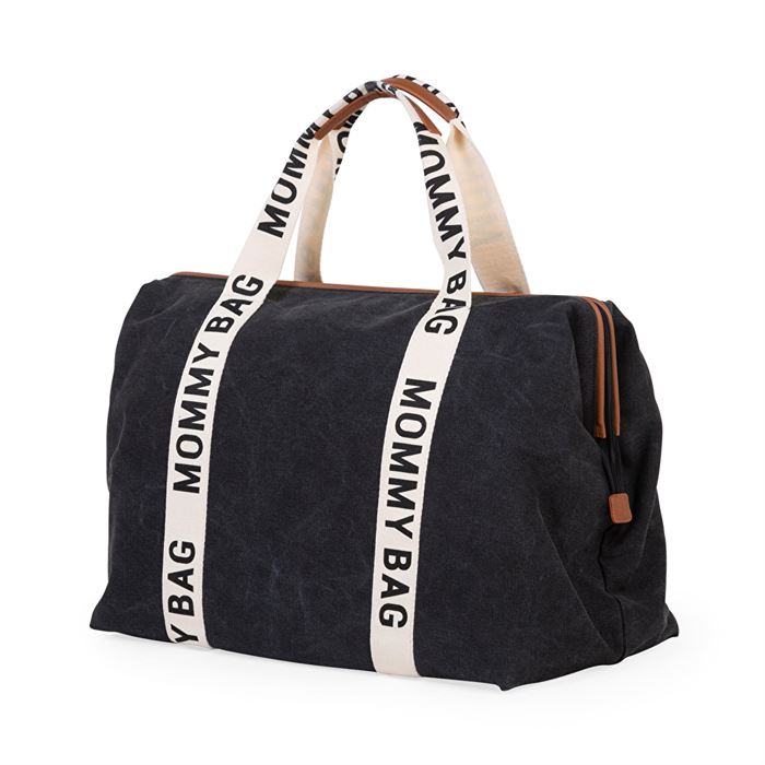 Сумка Childhome Mommy bag Signature- canvas black