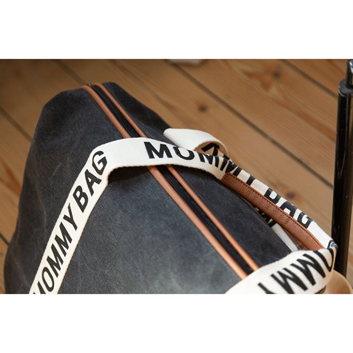 Сумка Childhome Mommy bag Signature- canvas black
