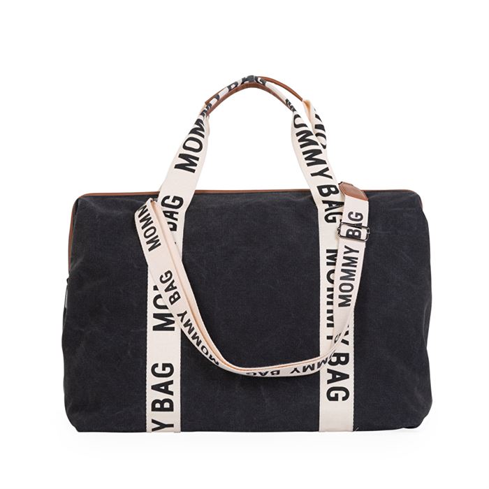 Сумка Childhome Mommy bag Signature- canvas black