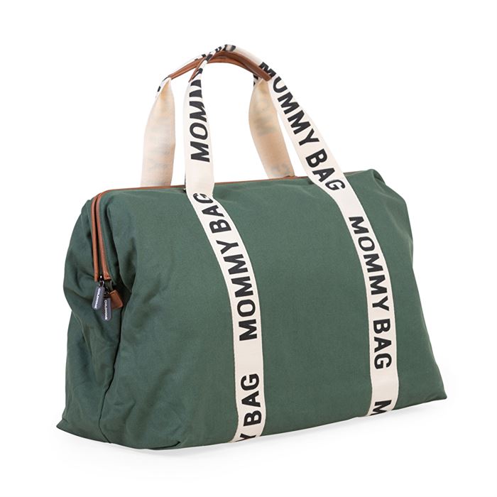 Сумка Childhome Mommy bag Signature - canvas green