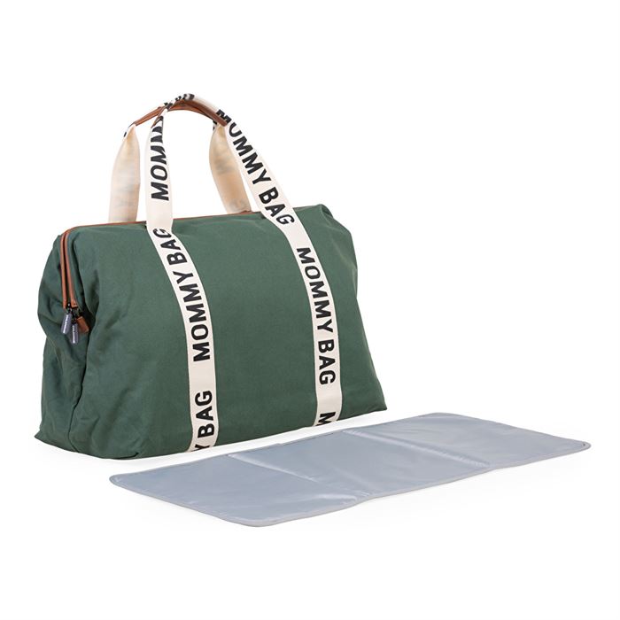 Сумка Childhome Mommy bag Signature - canvas green
