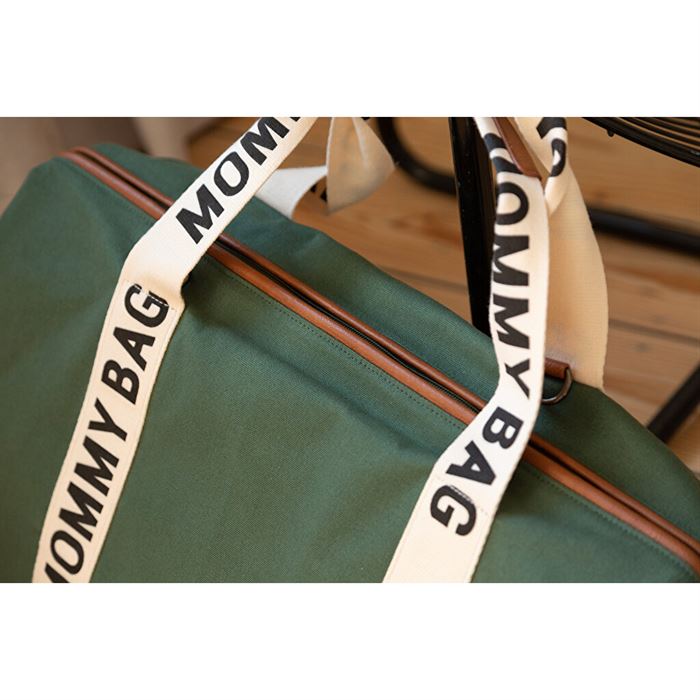 Сумка Childhome Mommy bag Signature - canvas green