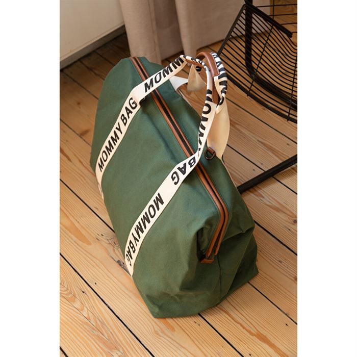 Сумка Childhome Mommy bag Signature - canvas green