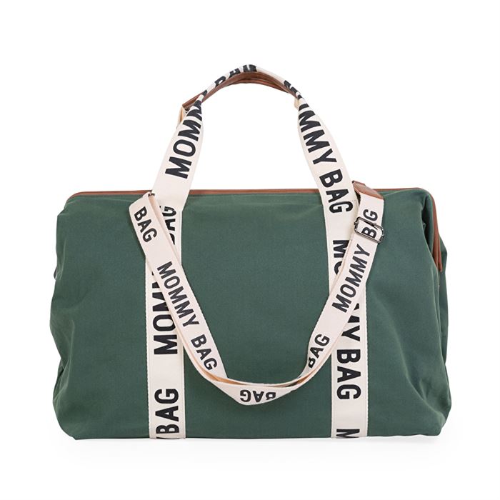 Сумка Childhome Mommy bag Signature - canvas green