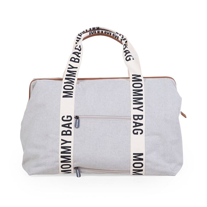 Сумка Childhome Mommy bag Signature - canvas off white