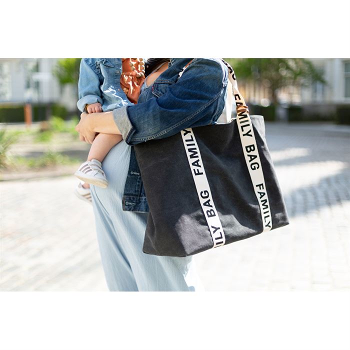 Сумка Childhome Family bag - canvas black