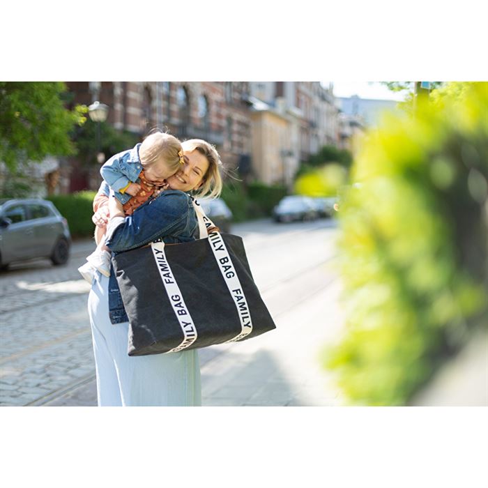 Сумка Childhome Family bag - canvas black