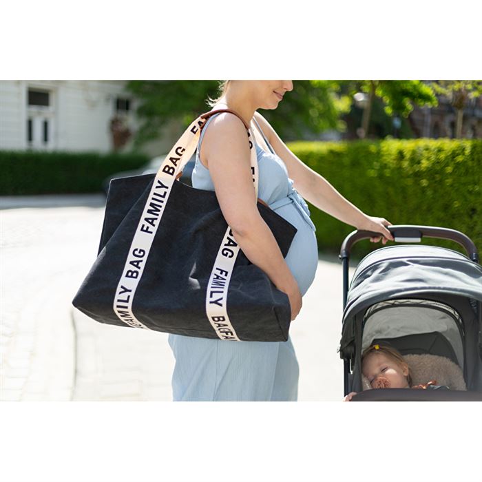 Сумка Childhome Family bag - canvas black