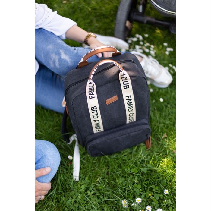 Рюкзак Childhome Family club canvas black