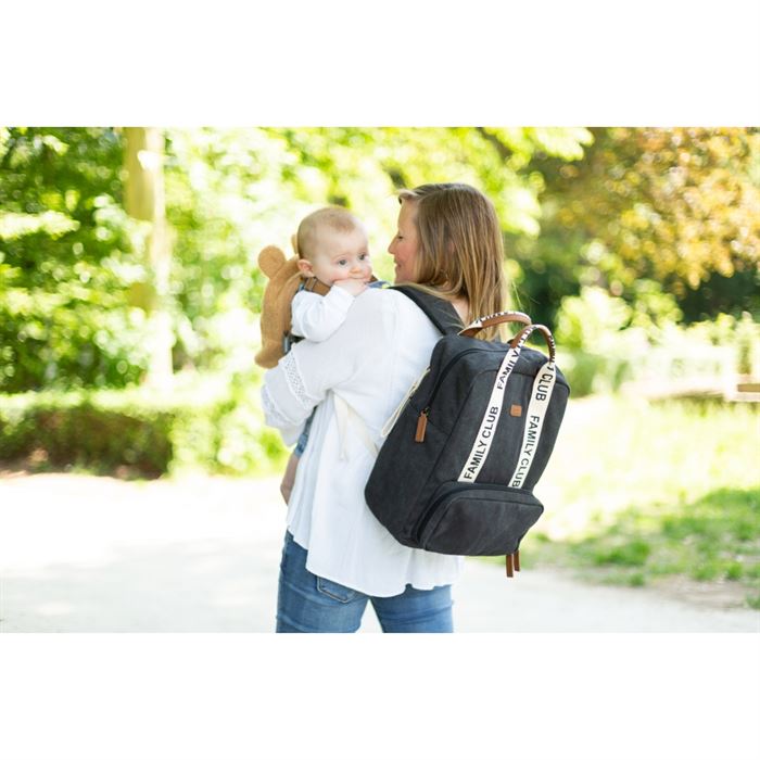 Рюкзак Childhome Family club canvas black