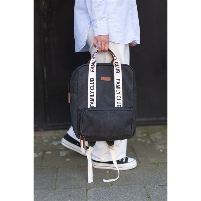 Рюкзак Childhome Family club canvas black