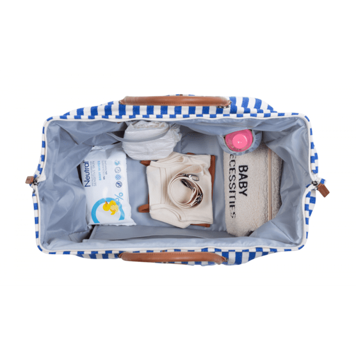 Сумка Childhome Mommy bag stripes electric blue