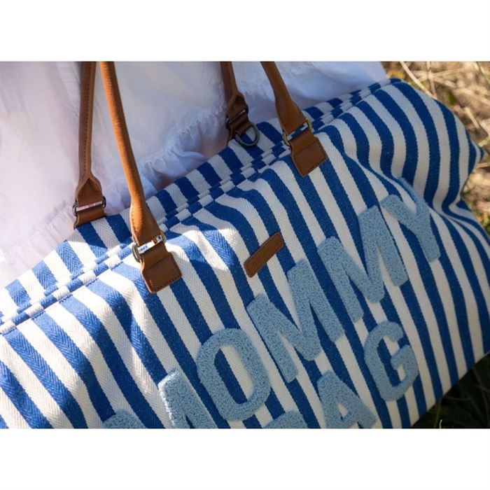 Сумка Childhome Mommy bag stripes electric blue