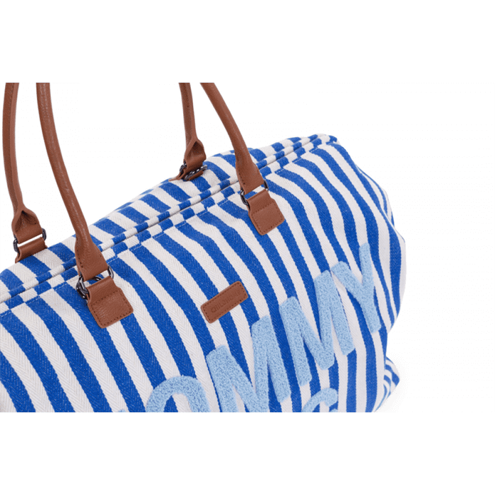 Сумка Childhome Mommy bag stripes electric blue