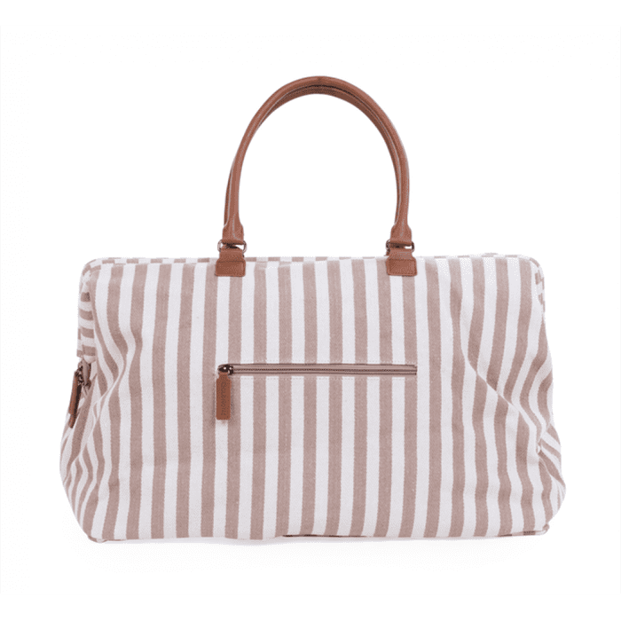 Сумка Childhome Mommy bag stripes nude/terracotta