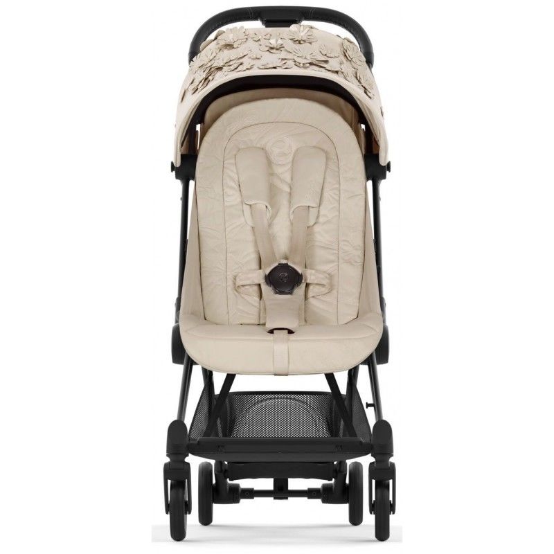 Коляска Coya Simply Flowers Beige