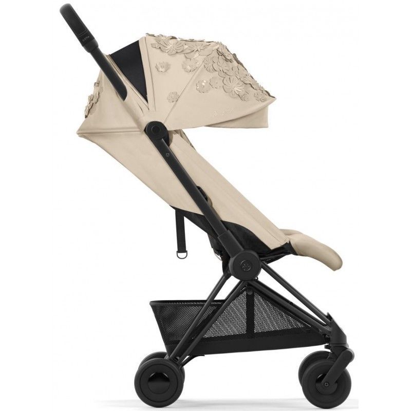 Коляска Coya Simply Flowers Beige