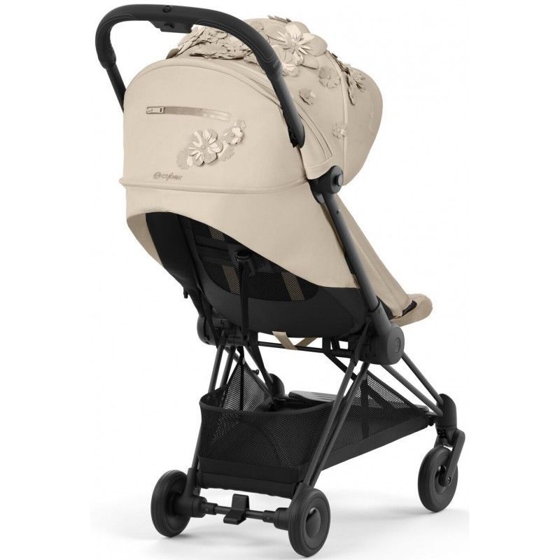 Коляска Coya Simply Flowers Beige