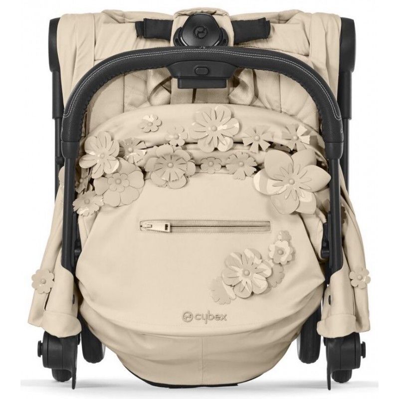 Коляска Coya Simply Flowers Beige