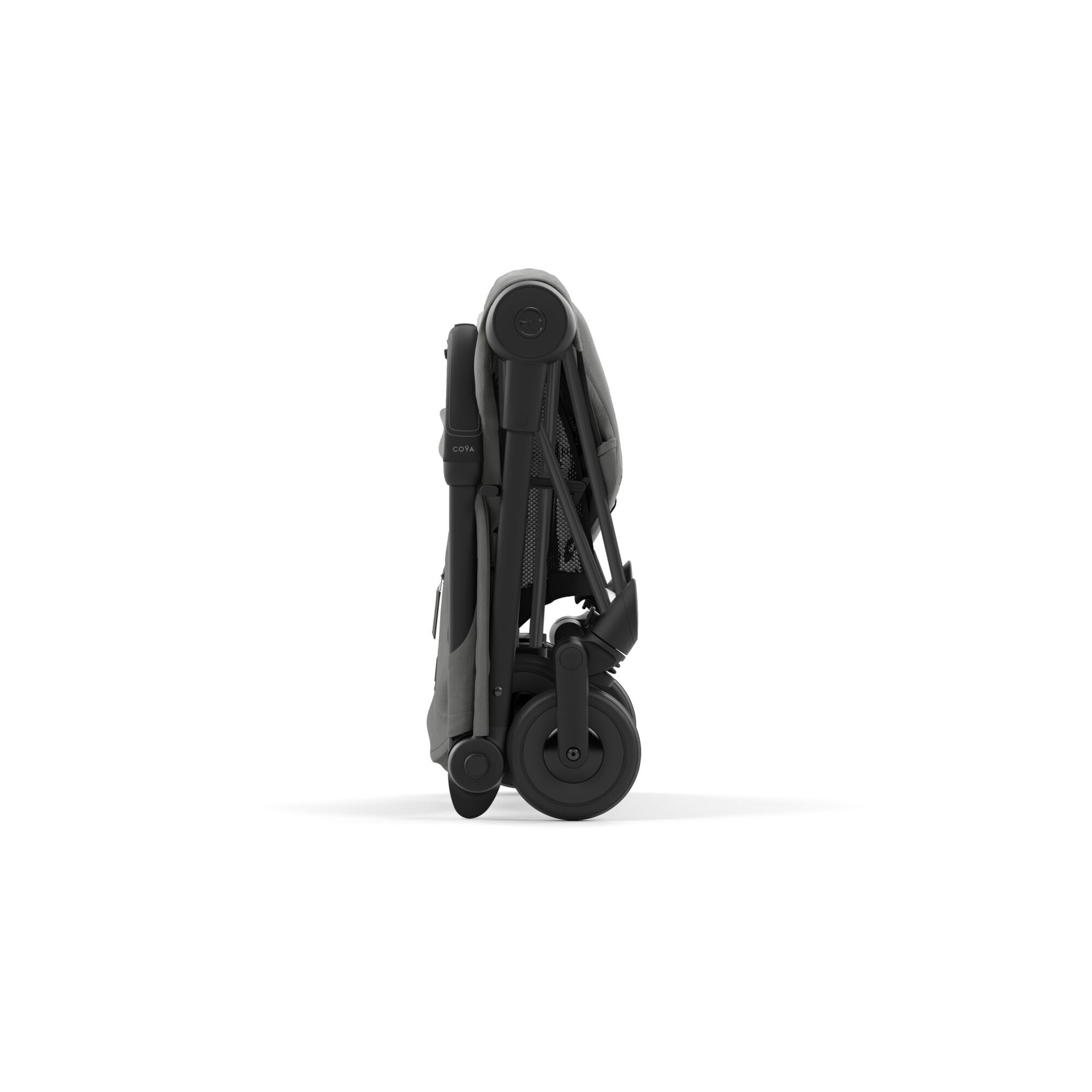 Коляска Coya Matt Black Mirage Grey