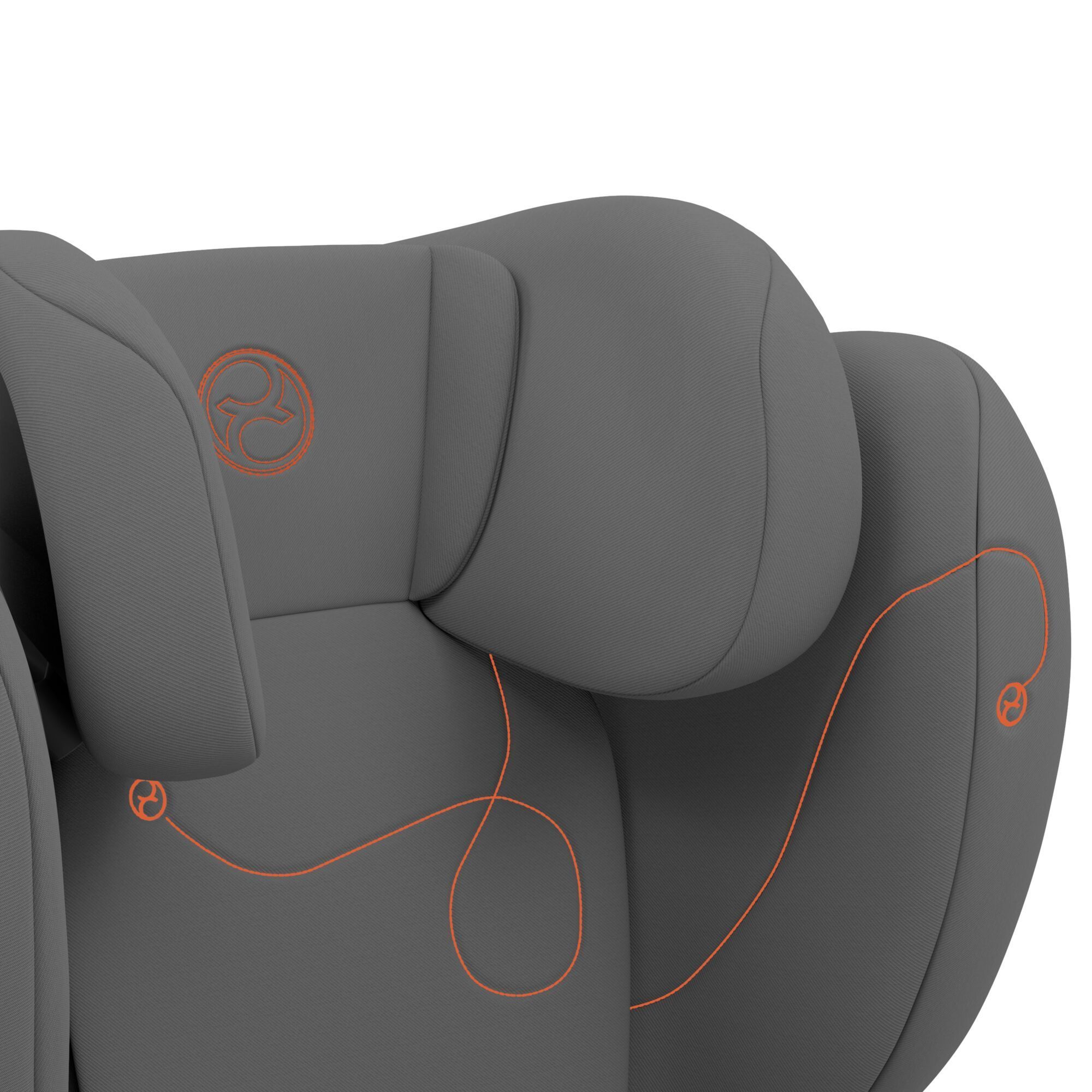 Автокрісло Solution G i-Fix Lava Grey від 3 до 12 років
