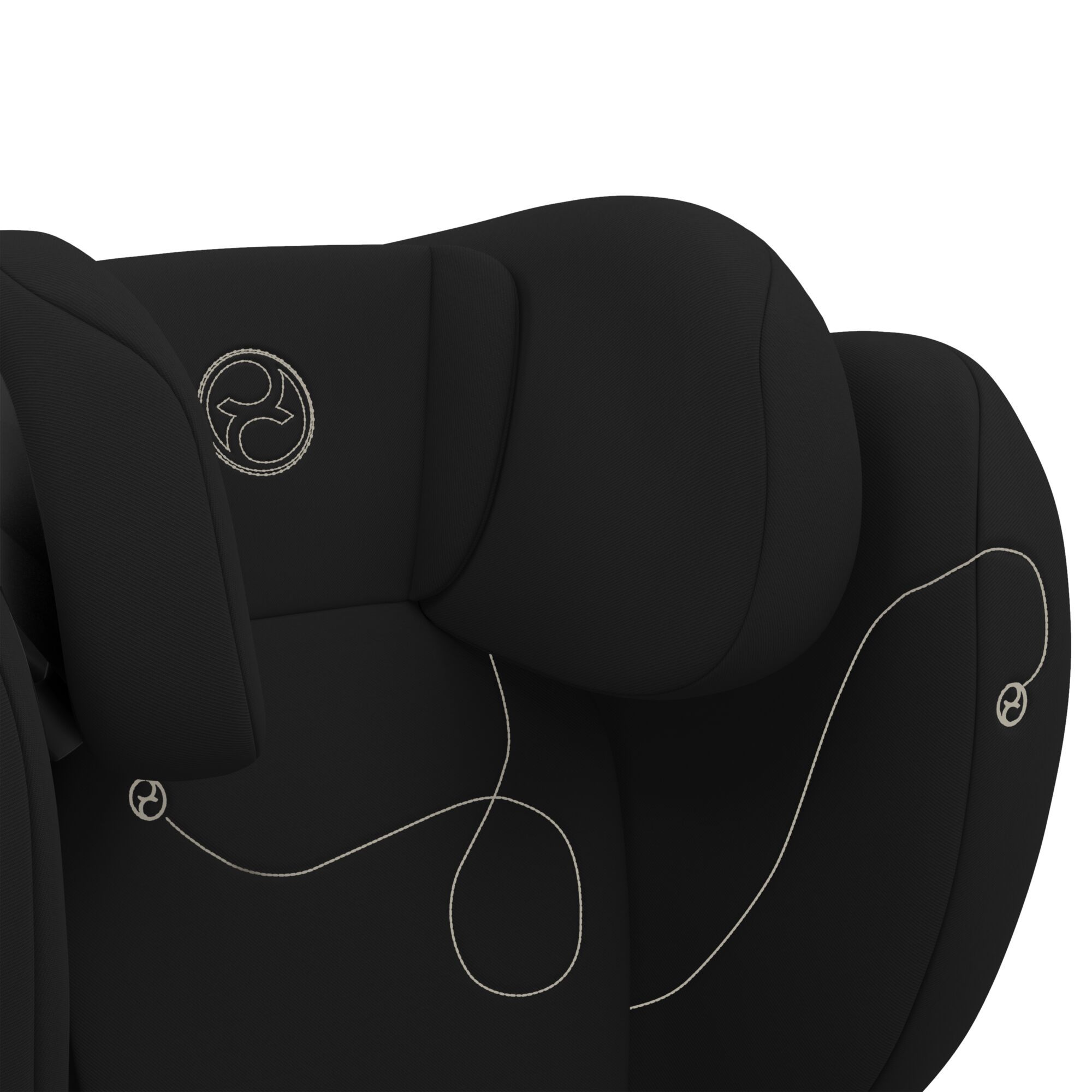 Автокрісло Solution G i-Fix Moon Black від 3 до 12 років