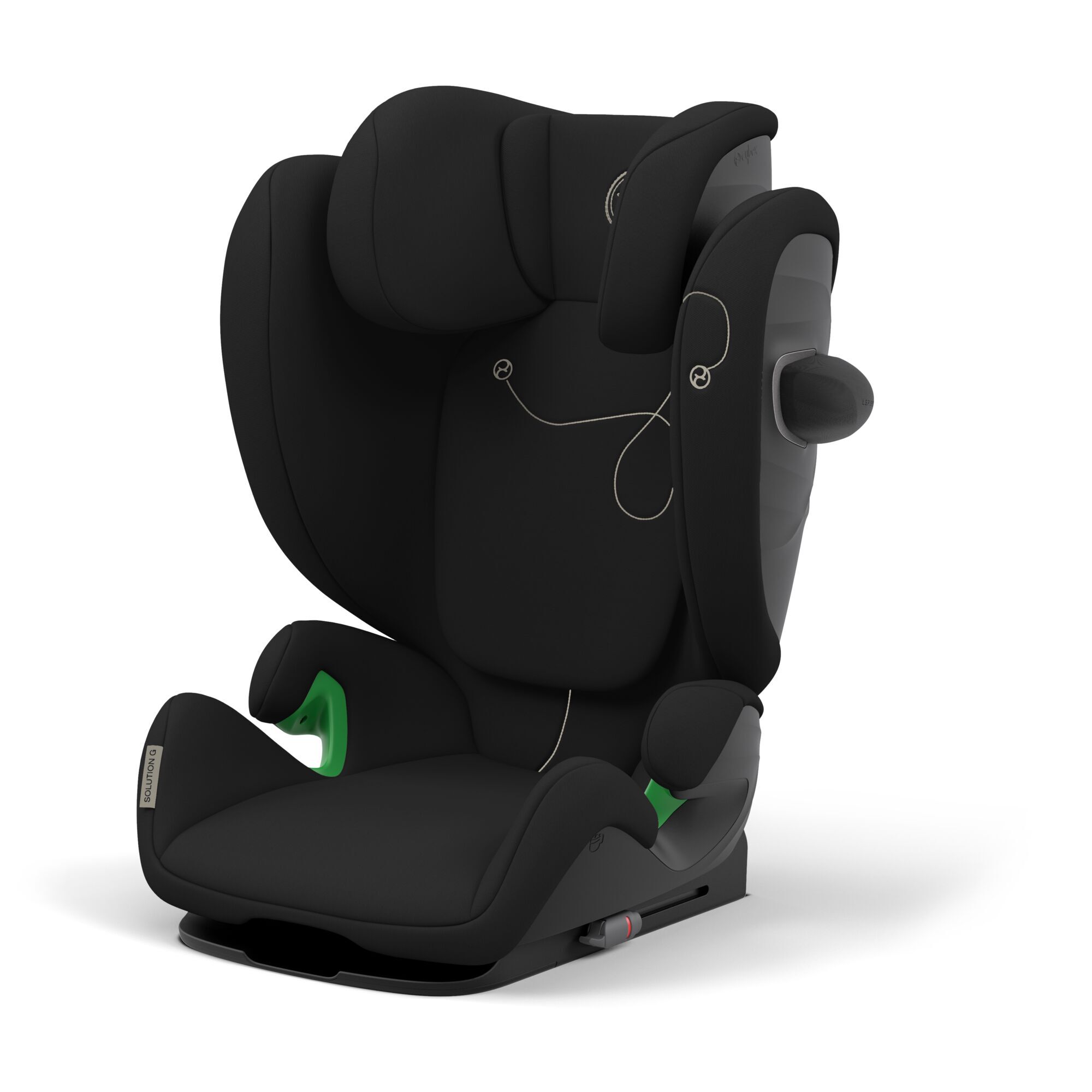 Автокрісло Solution G i-Fix Moon Black від 3 до 12 років